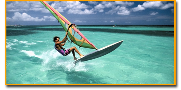 Windsurf lessons at Vietnam Kiteboarding School