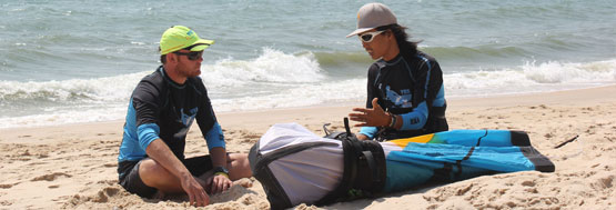 kiteboard lessons in Asia
