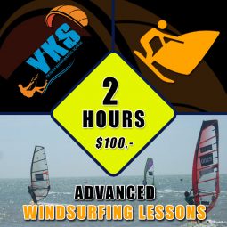 Advanced windsurfing lessons