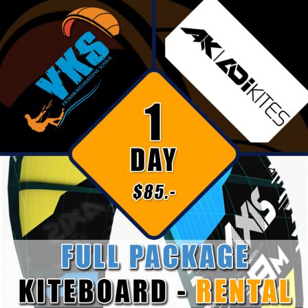 1 Day Kiteboard Gear Package Rental