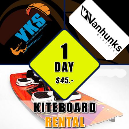 1 Day Kiteboard Rental