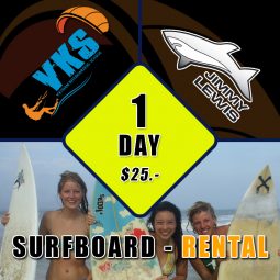 1 day surfboard rental in Vietnam Mui Ne