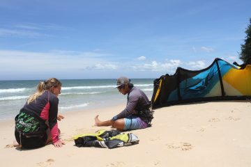 kiteboard lessons in vietnam