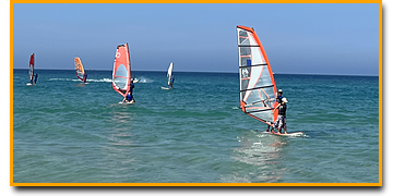 Windsurf lessons at Vietnam Kiteboarding School